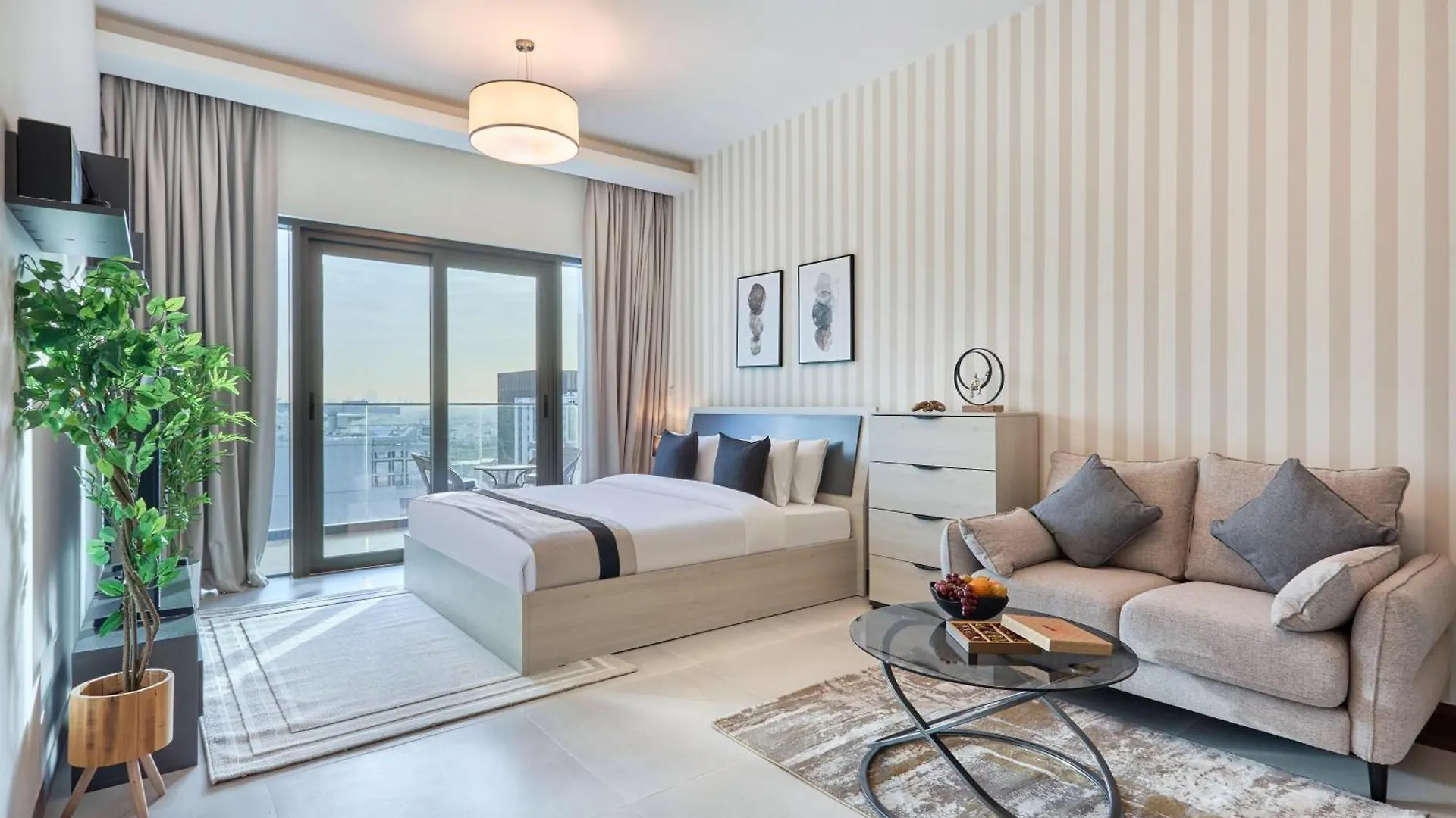 Apartment Luxury Studio - Sol Bay Tower - Business Bay By Stayfinity Dubai