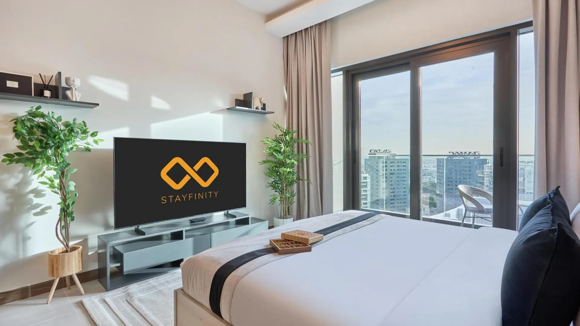 Luxury Studio - Sol Bay Tower - Business Bay By Stayfinity Dubai